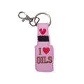 I love Oils Key Chain