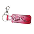 Red Glitter Black Thread Nurse Infinity