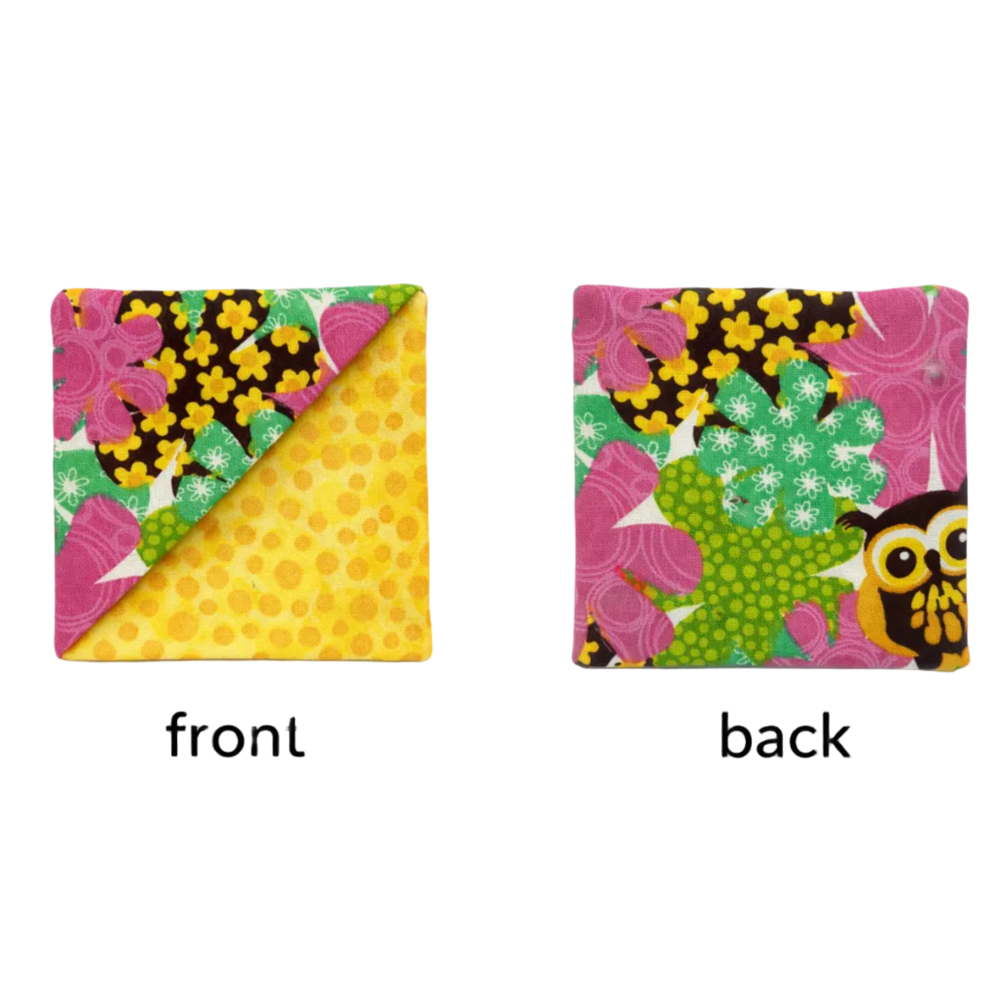 Owl - Flower Corner Bookmark