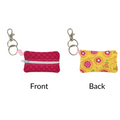 Pink Dot with Yellow and Pink Floral