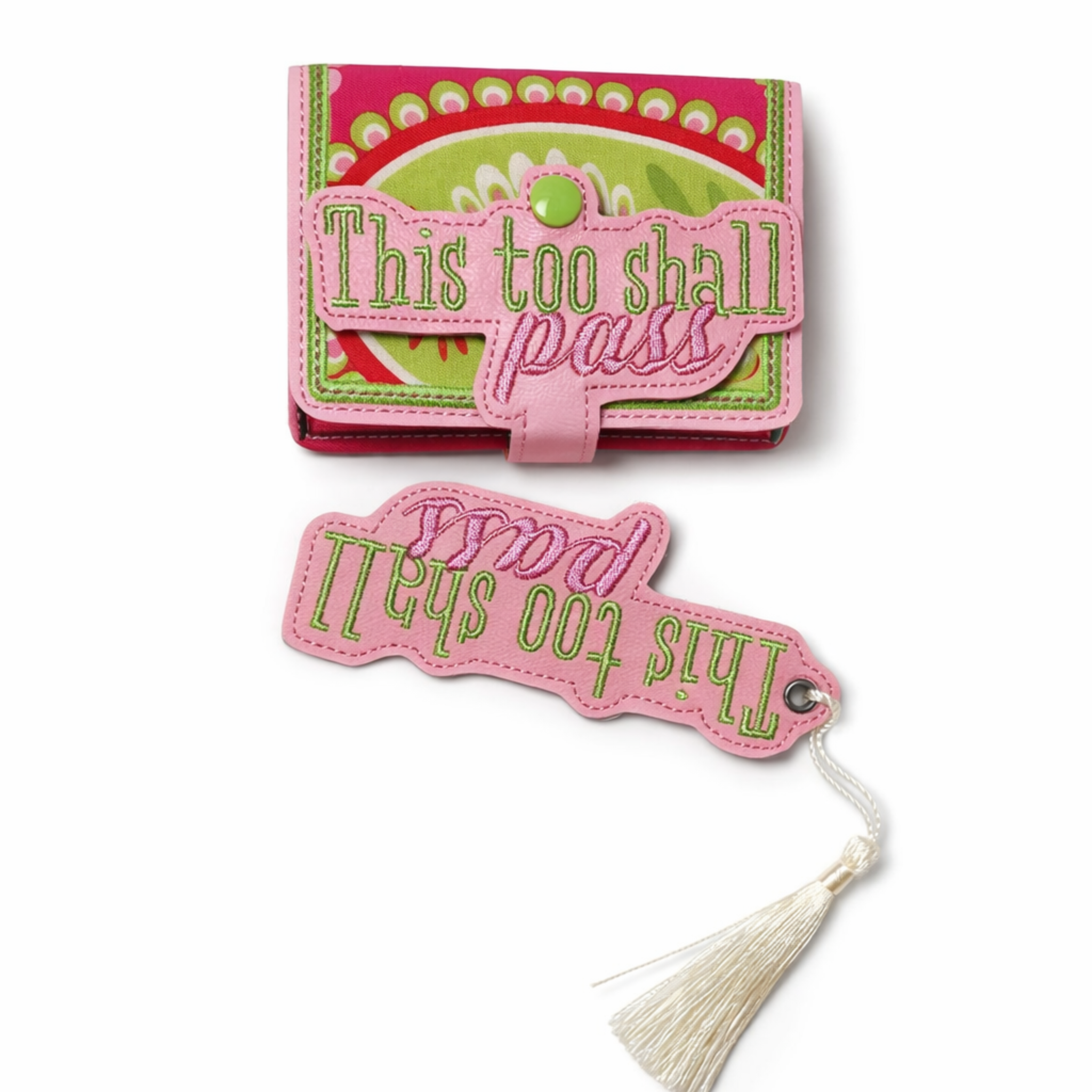 This Too Shall Pass Mini Composition Book with Bookmark