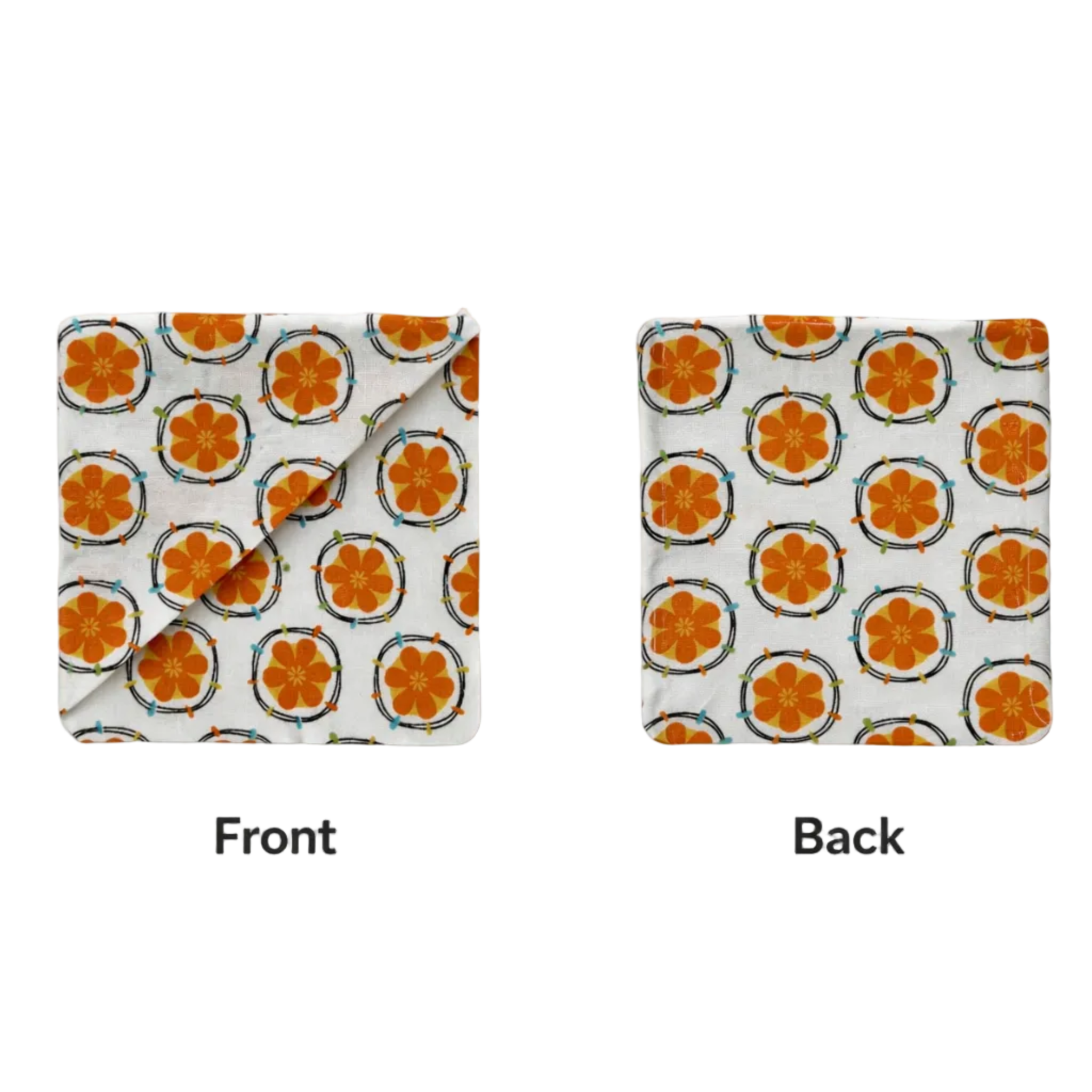 Orange Flower Bookmark